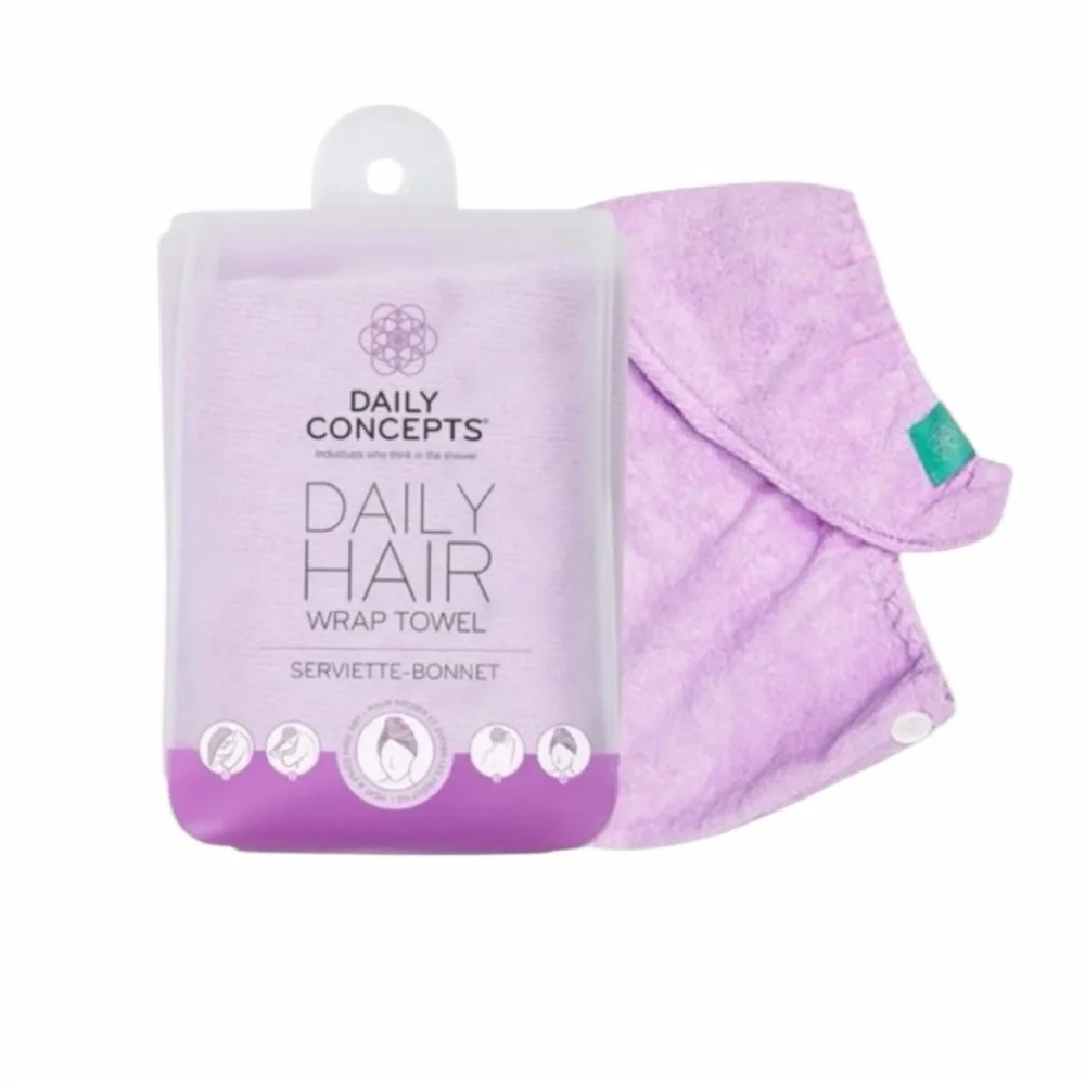 Daily Concepts Daily Hair Towel Wrap New In Package
